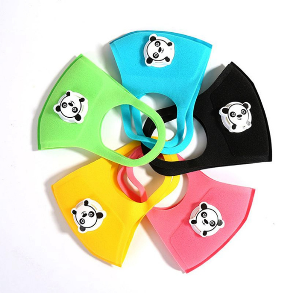 Kinder Stoffmaske Panda