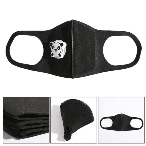 Kinder Stoffmaske Panda
