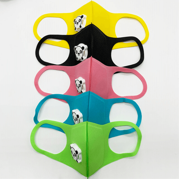 Kinder Stoffmaske Panda