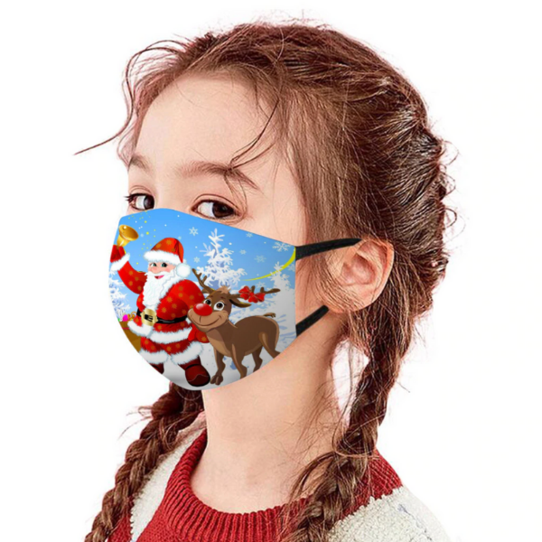 Kindermaske Ho Ho Ho