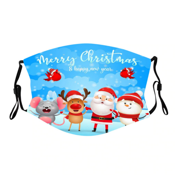 Kindermaske Ho Ho Ho