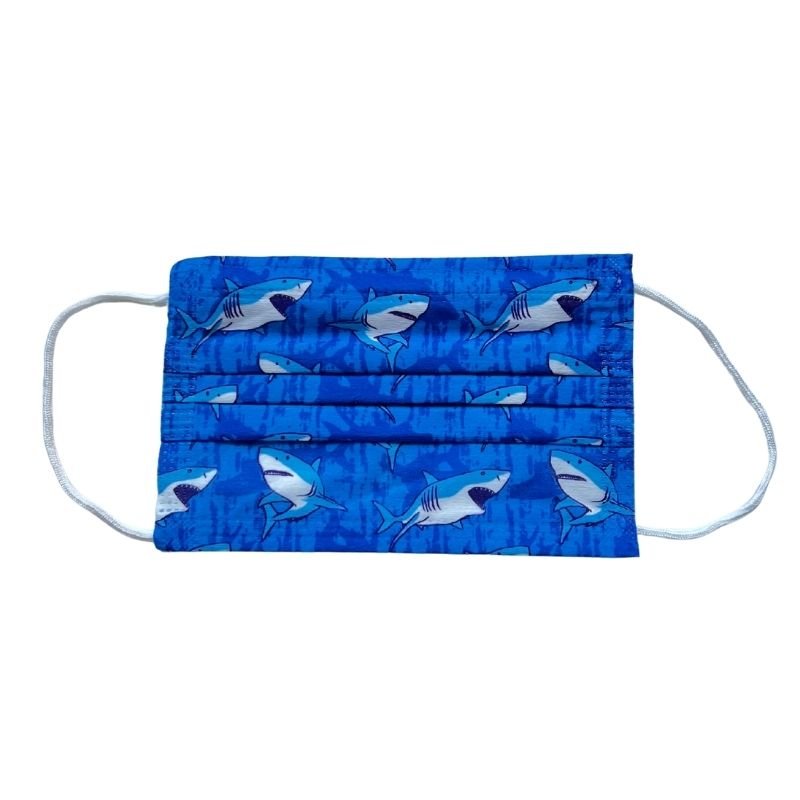 Kinder Haifisch Mundschutz Einwegmasken kaufen Schweiz Just Style