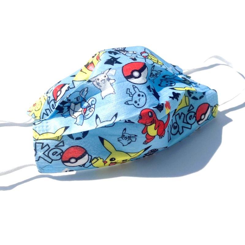 Praktische Farbige Kinder Einwegmasken Mundschutz Masken mit Pikachu und weitere Pokemon Figuren online kaufen Schweiz 