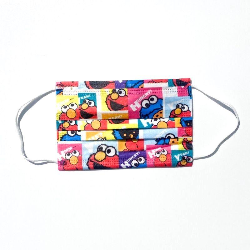 Super Farbige Bunte Kindermasken mit Ernie und Bert aus der Sesamstrasse - Krümelmonster Kindermasken kaufen