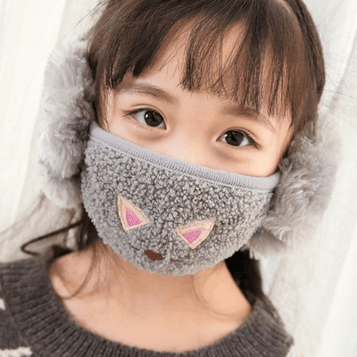 Kinder Ohrenwärmer Maske Cozy Cat