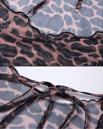 Mesh Kleid Transparent