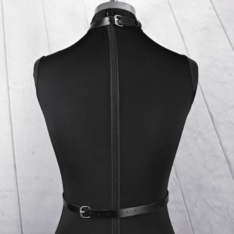 Damen Accessoires schwarze Körpergürtel