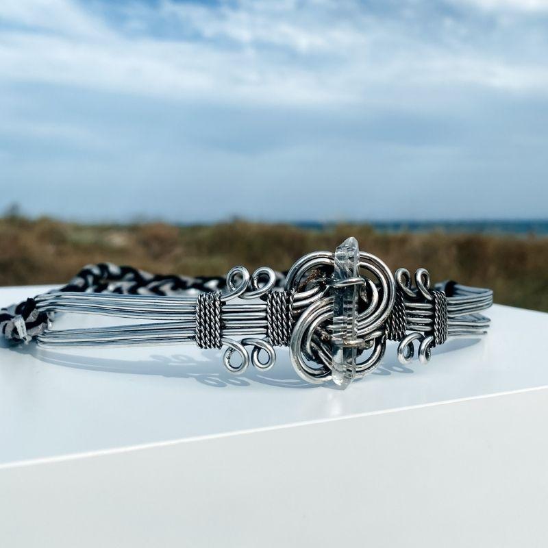 Silberner Festival Mystic Kopfschmuck Exklusive und handgemacht aus Ibiza