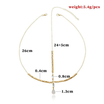 Kopfschmuck Kopfketten Perlen Feine Ketten Gold 