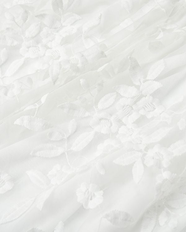 Weisses kurzes Kleid Serena