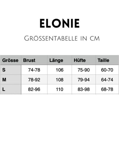 Groessentabelle Kleid Elonie 