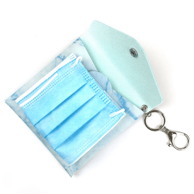 Maskenetui | Maskentasche | Tasche für Maske | Schlüsselanhänger Maske | Kunstleder Masken Etui Schweiz | 