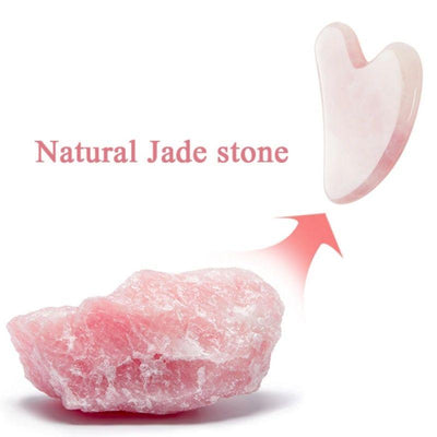Natur Stein Materialien Jade Quarz Anti Aging Massage