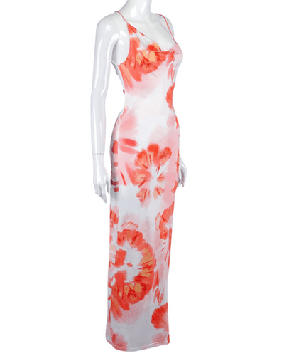 Maxikleid Bohemian Fashion Schweiz - Langes Damen Kleid Rückenfrei