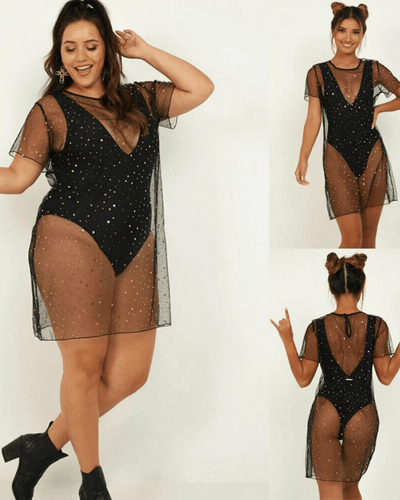 Mesh Kleid Starshine