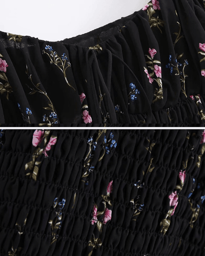 Minikleid Fiori Neri