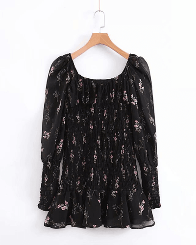 Minikleid Fiori Neri