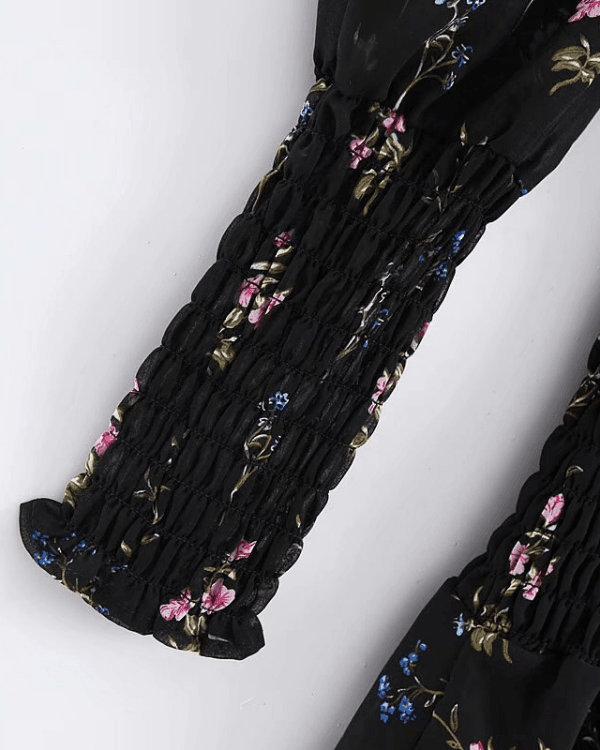 Minikleid Fiori Neri