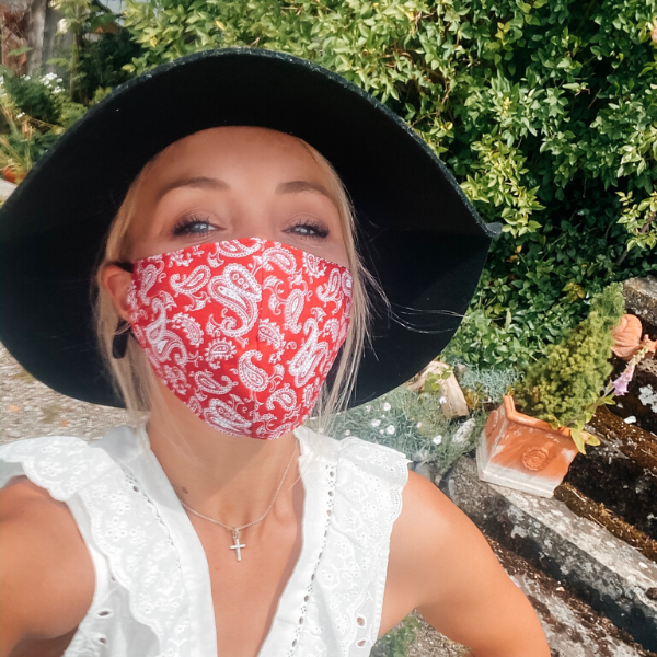 Reverse Maske Bandana Dark