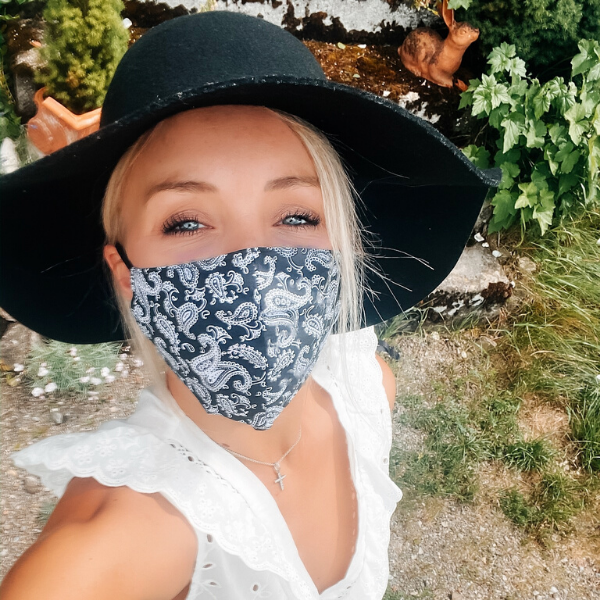 Reverse Maske Bandana Dark