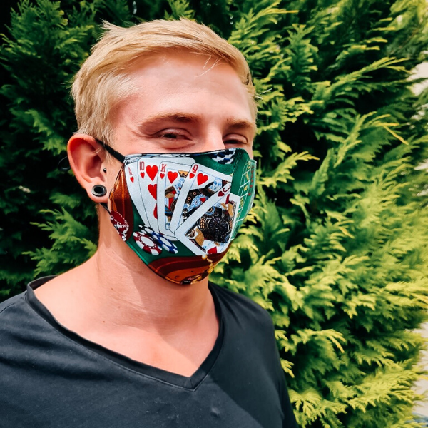 Gesichtsmaske Poker Casino