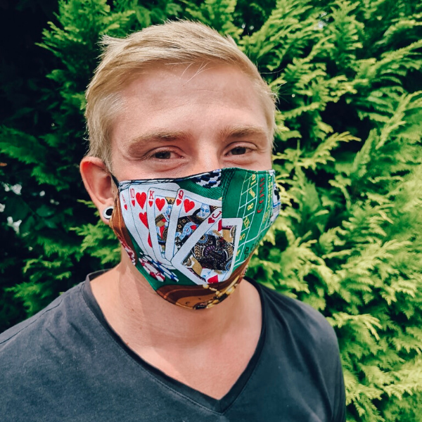 Gesichtsmaske Poker Casino