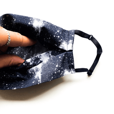 Baumwolle Maske Space Art