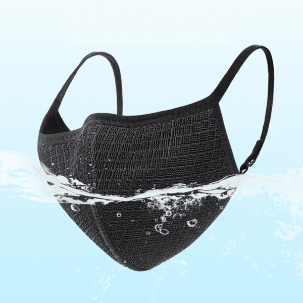 Face Mask Mundschutz Maske Stoff Schwarz Schutzmaske Stoff Maske