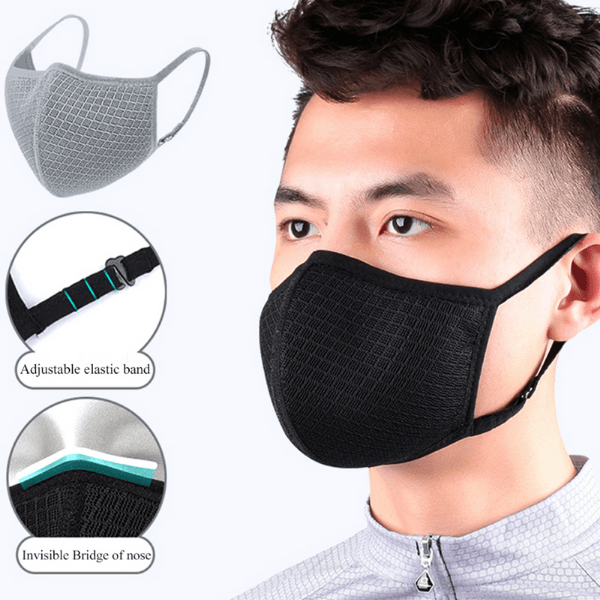 Mund Nasen Maske Gardinenstoff Gesichtsmaske Fashion Mund Nasen