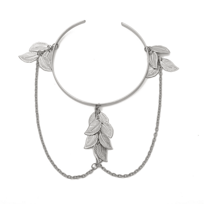 silberne Oberarmreifen Boho Schmuck Accessoires Schweiz