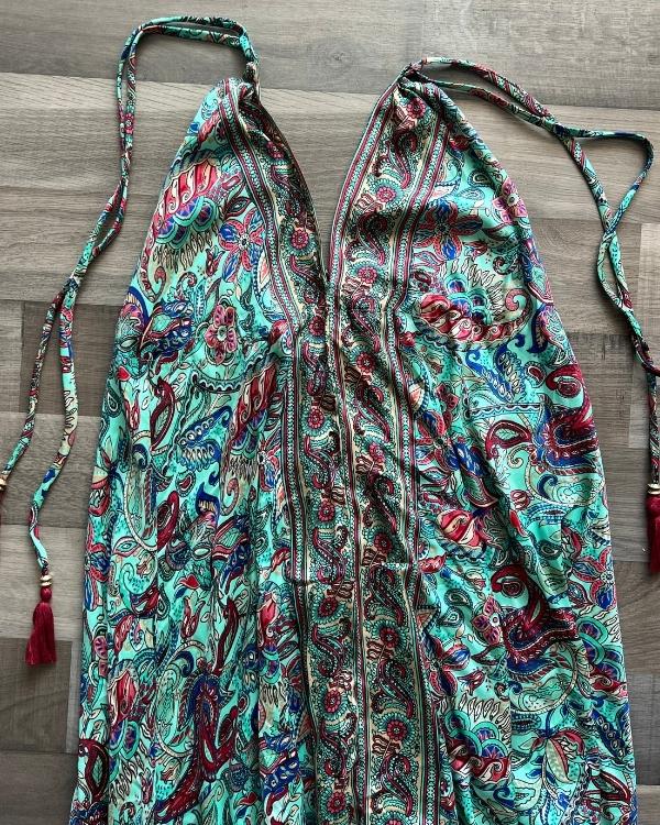 Luftig leichtes Damen Kleid Sommer Boho Hippie Look
