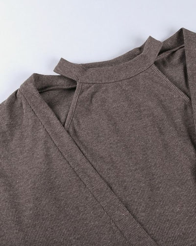Feinstrick Damen Pullover Oversized Sweater Kleid 