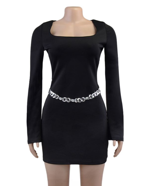Elegantes Damen Kleid mit offenem Ruecken