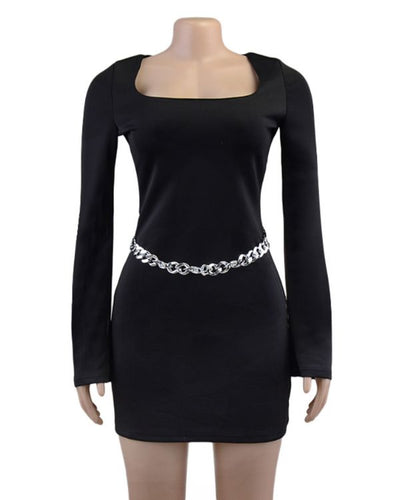 Elegantes Damen Kleid mit offenem Ruecken