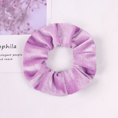 flieder lila Haargummi Velvet Samt Scrunchie