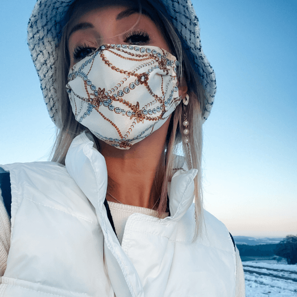 Maske aus Seide Catena Deluxe