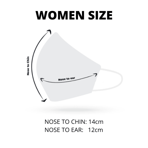 Gesichtsmaske Damen Frauen 