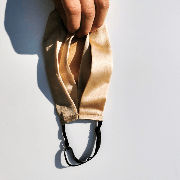 Seidenmaske Gold Sunkissed
