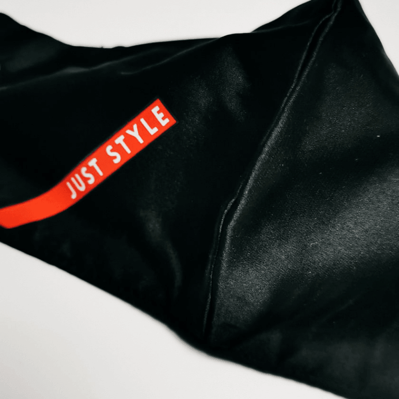 Just Style Seidenmaske schwarz