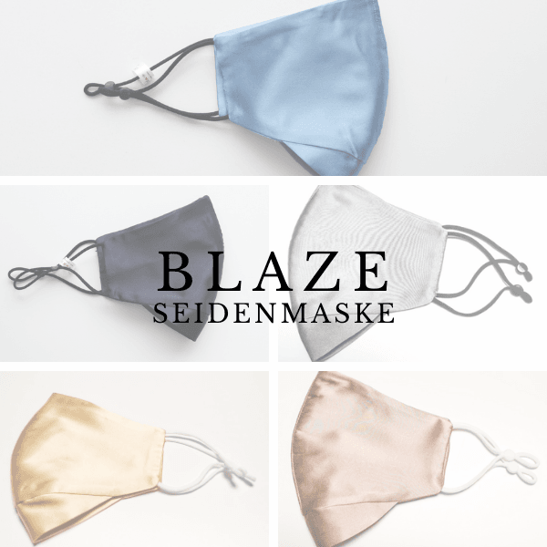 Seidenmaske für Damen und Herren | Stoffmaske aus 100% Mulberry Seide | Silk Fashion Mask | Seidenmaske Schweiz kaufen | 
