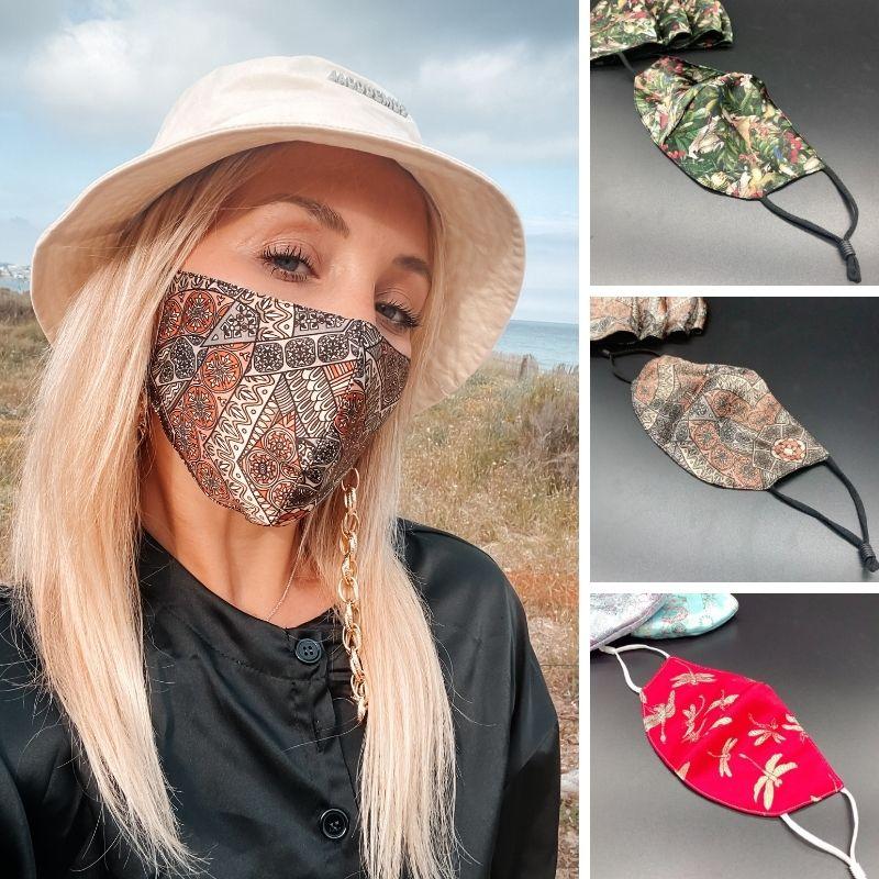 Designer Seidenmasken Schweiz - Hochwertige Stoffmasken aus 100% Seide 