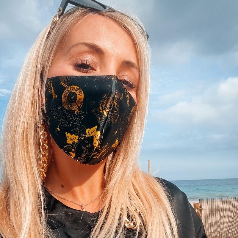 Luxus Design Seidenmasken für Erwachsene 