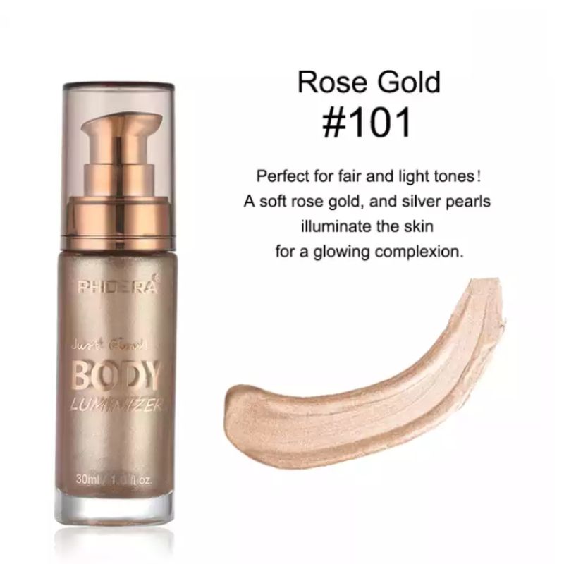 Rose Gold Body Luminizer Schimmer Oil - Glanz und Pflege in Einem