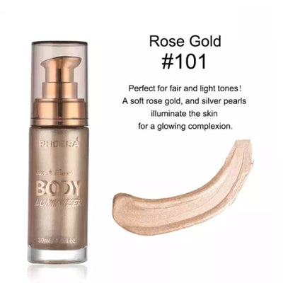 Rose Gold Body Luminizer Schimmer Oil - Glanz und Pflege in Einem