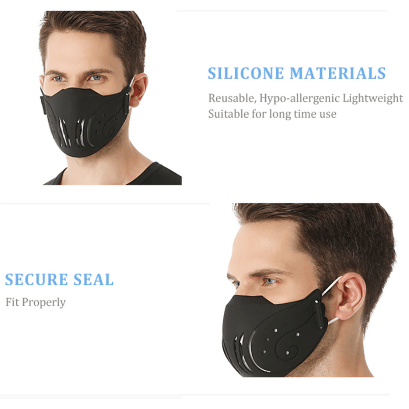 Silikon Material für perfekten Tragekomfort Mundschutz