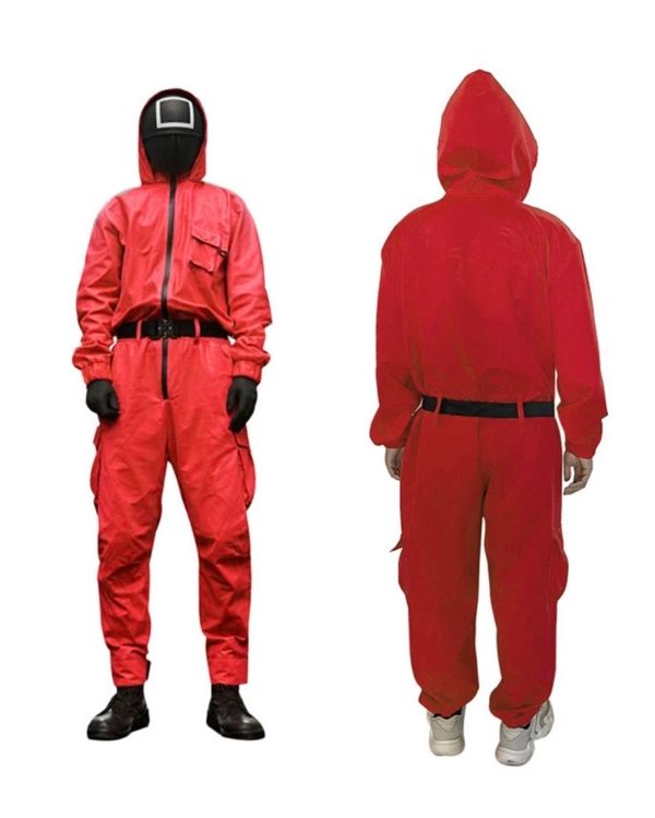 Tintenfisch Kostüm mit Maske