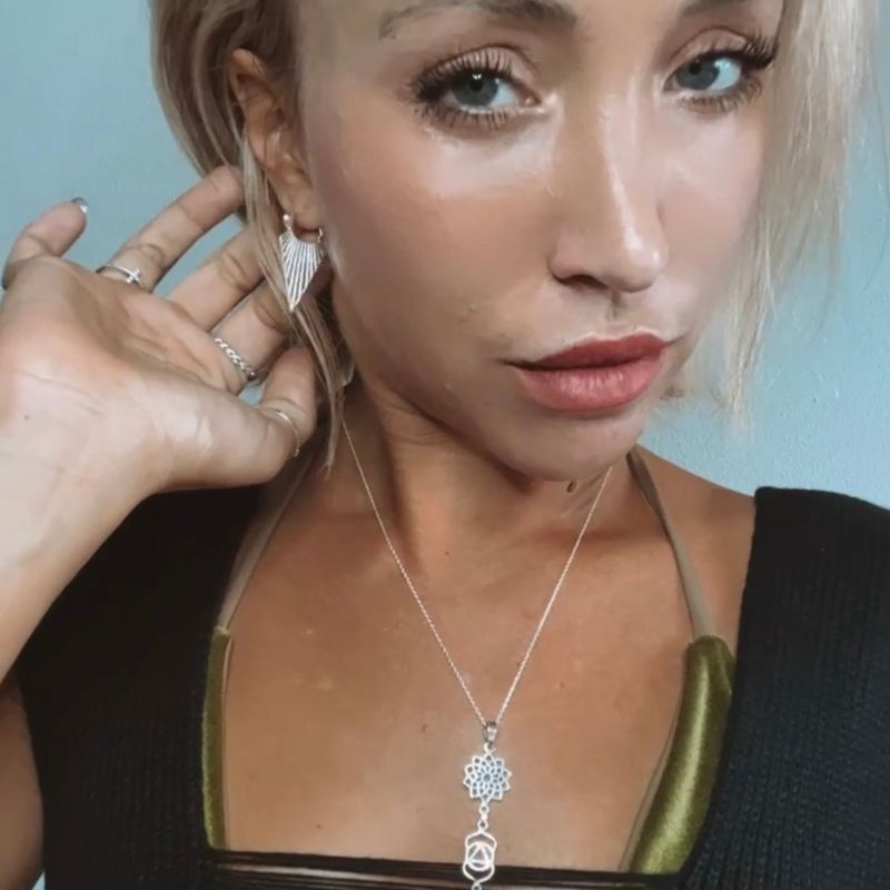 Sterling Silber 925 Boho Gipsy Ohrringe mit Streifen 