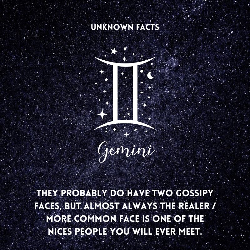 Sternzeichen Zwillinge Gemini Unbekannte Fakten