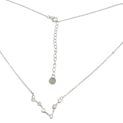 Sternbild Astrologie Sternzeichen Fische Pisces Halskette Anhanger aus Sterling Silber 925