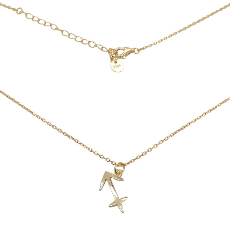 Schütze Sagittarius Sternzeichen Symbol Anhaenger - Sterling Silber 925 Halskette Schuetze Sternzeichen